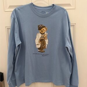 Polo by Ralph Lauren Light Blue Crewneck Tee